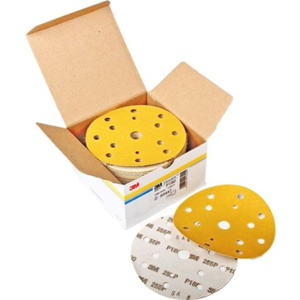 3М Круг абразивный 150мм, 255Р золотистый (15 отв) (Р-80)