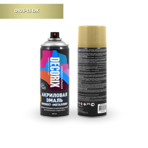 DECORIX Эффект Металлик Латунь(зеленое золото) 520мл(А13)