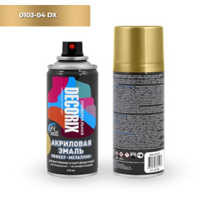 DECORIX Эффект Металлик ЗОЛОТО 520мл (М304) 