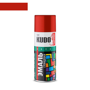 KUDO Красная RAL 3020 520мл СПРЕЙ