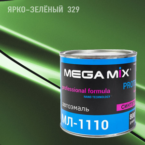 329 MEGA MIX МЛ  Ярко-зеленый (800 гр)
