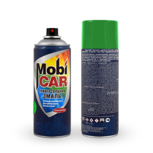 МоbiCAR Зеленый СПРЕЙ 520мл/240г (На 20% больше краски!!!)