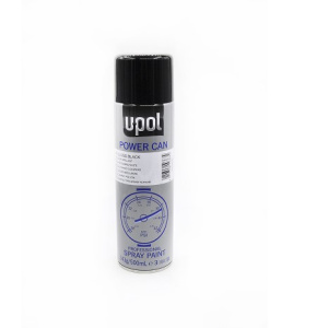 U-POL Эмаль Gloss Black СПРЕЙ (500мл)