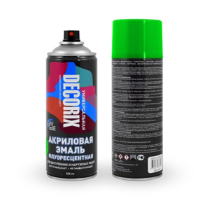 DECORIX Флуоресцентный эффект ЗЕЛЕНЫЙ (Ф04)