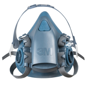 3M Полумаска средняя силикон 7502 (в сборе) дубликат SSS