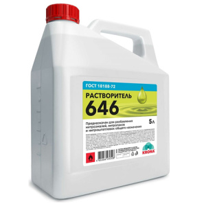 ХИМИК г. Луга 646 Растворитель (5л)