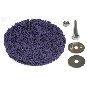 KPD SYSTEM Зачистной круг D 115 мм под дрель (фиолетовый)