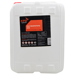 KPD Растворитель ГОСТ 646 10л (без метанола)