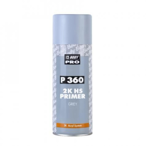 360Body Аэрозольный грунт 360 HS 2К (сер.) (0,4л)