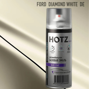 DE HOTZ Ford Diamond White (Базовая эмаль) 520мл СПРЕЙ